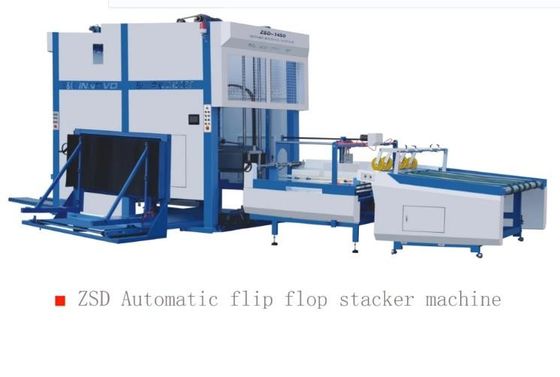Macchina automatica Flip Flop Stacking Machine dell'impilatore del contenitore di cartone di carta 1700mm 12000PCS/Hour