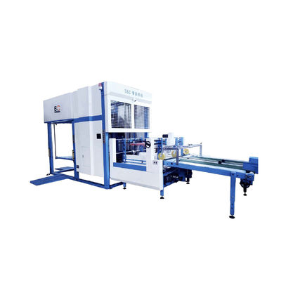 DS Automatic Double Piles Flip Flop Stacker Machine Accessorio con laminatore a flauto