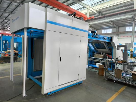Tecnologia avanzata Macchina laminatrice a flauto ad alta velocità con grande rullo di anilox in acciaio inossidabile e sistema di colla circolante