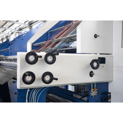 Macchina per incollare la laminazione a flauto di cartone con scaffale multifunzione