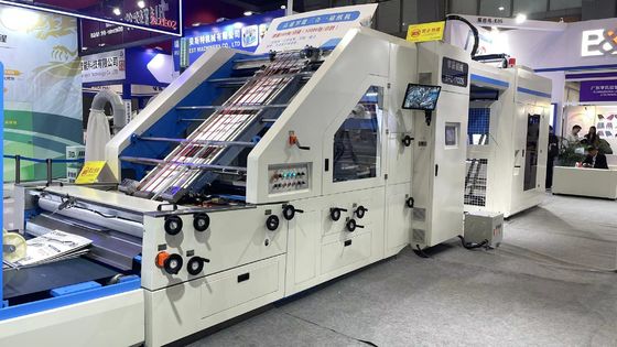 Sfc laminato a strato a strato 5 Ply Flute Laminating Machine con servo control ad alta velocità