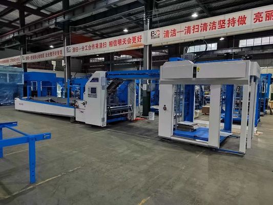 180 m/min Macchina laminatrice ad alta velocità a flauto per la laminazione del cartone