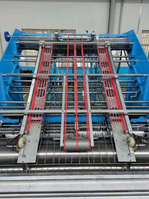 180 m/min Macchina laminatrice ad alta velocità a flauto per la laminazione del cartone