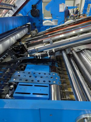 Macchina di laminazione a alta velocità da foglio a foglio per carta ondulata con correzione automatica e controllo servo a 160 m/min