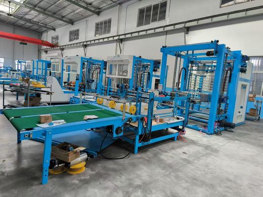 Impilazione completamente automatizzata con macchina di impilazione automatica per la produzione di cartone ondulato ad alta velocità