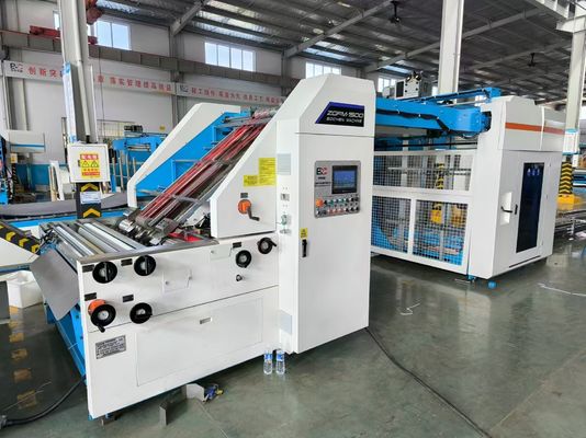 ZGFM accurato laminatore automatico a flauto ondulato ad alta velocità 180m/min