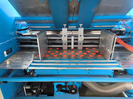 Macchina laminatrice a flauto ad alta velocità con alimentazione sovrapposta e controllo servo