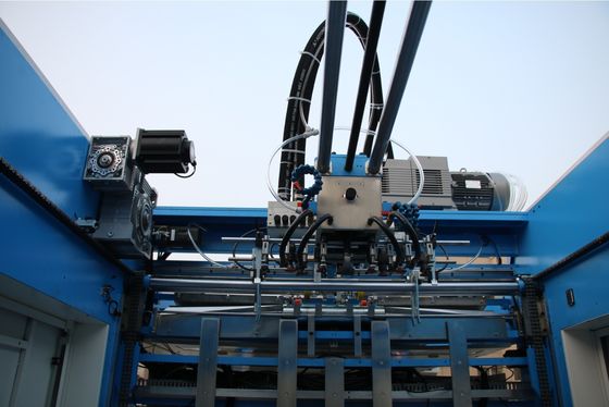 Superposizione di alimentazione e controllo servo macchina laminatrice ad alta velocità a flauto per cartone ondulato curvo con tecnologia avanzata