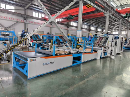 Macchina laminatrice automatica a flauto ad alta velocità per la laminazione di cartone ondulato ad alte prestazioni