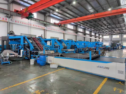 Macchina per la laminazione di fogli da foglio a foglio per carta ondulata con correzione automatica e controllo servo ad alta velocità