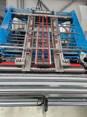 Macchina laminatrice automatica per flauti ad alta precisione con formato carta grande (170*170cm) e molteplici opzioni di alimentazione (22kw-30kw)