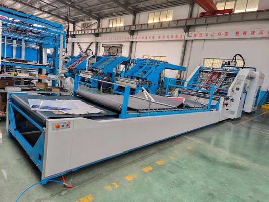Macchine laminatrici automatiche a flauto per la produzione di cartone ondulato e litolo laminato ad alto volume