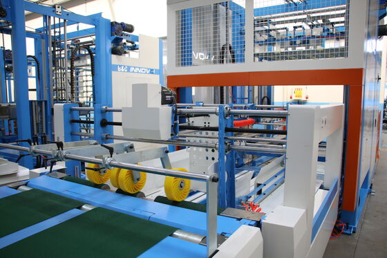 Flip-flop stacker automatico che integra un tavolo di carta lento e altri componenti per il conteggio automatico della carta