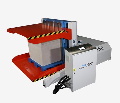 Dimensioni minime del foglio 400X380mm Laminatrice automatica per carta flute Supporta dimensioni massime del foglio 1500X1500mm o 1700X1700mm e macchina per laminazione