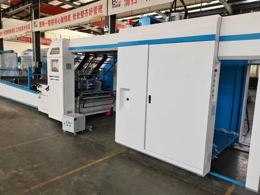 alta velocità di 150m/Min Flute Laminator Machine 1500x1500mm per laminazione ondulata