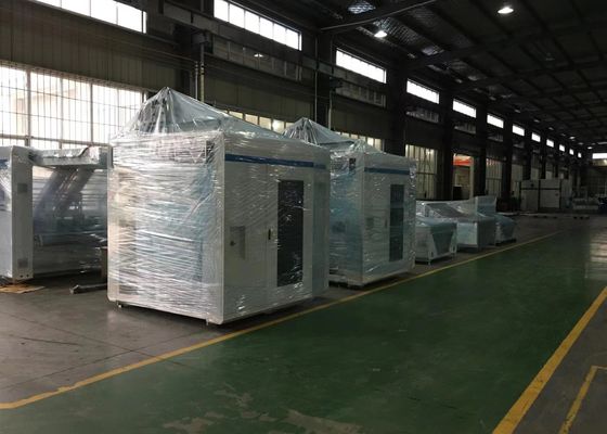 Alta precisione ad alta velocità della scatola di 20KW 1500mm della macchina ondulata della laminazione completamente automatica