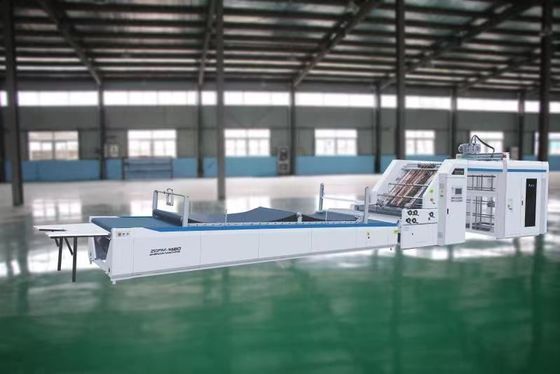 Macchina per laminazione di flauto ad alta velocità con servomotore automatico Macchina per il montaggio di cartone ondulato