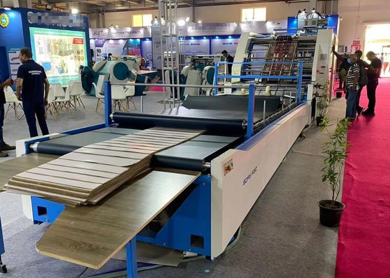 Macchina di laminazione automatica ad alta velocità del cartone della carta ondulata dall'alto verso il basso