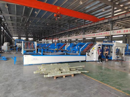 150m/min Alta velocità di foglio a foglio macchina laminatrice a flauto automatica per scatola di cartone