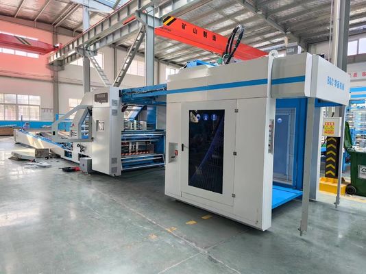 Alta velocità 5 Ply Servo controllata carta per laminazione di foglio per combinazione corrugato e cartone