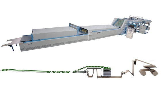 GSL Lito-laminatore da bobina a foglio per cartone 150 m/min