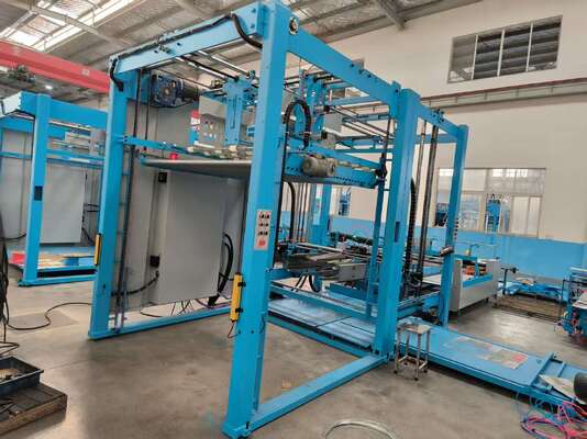 Auto Flip flop Stacker Macchina che automatizza il conteggio della carta, i processi di tornitura e di impilazione per il flusso di lavoro nella produzione di cartone ondulato