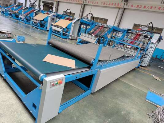 Macchina laminatrice automatica a flauto costruita per supportare la laminazione ad alta velocità del cartone ondulato e i compiti di litolaminatura